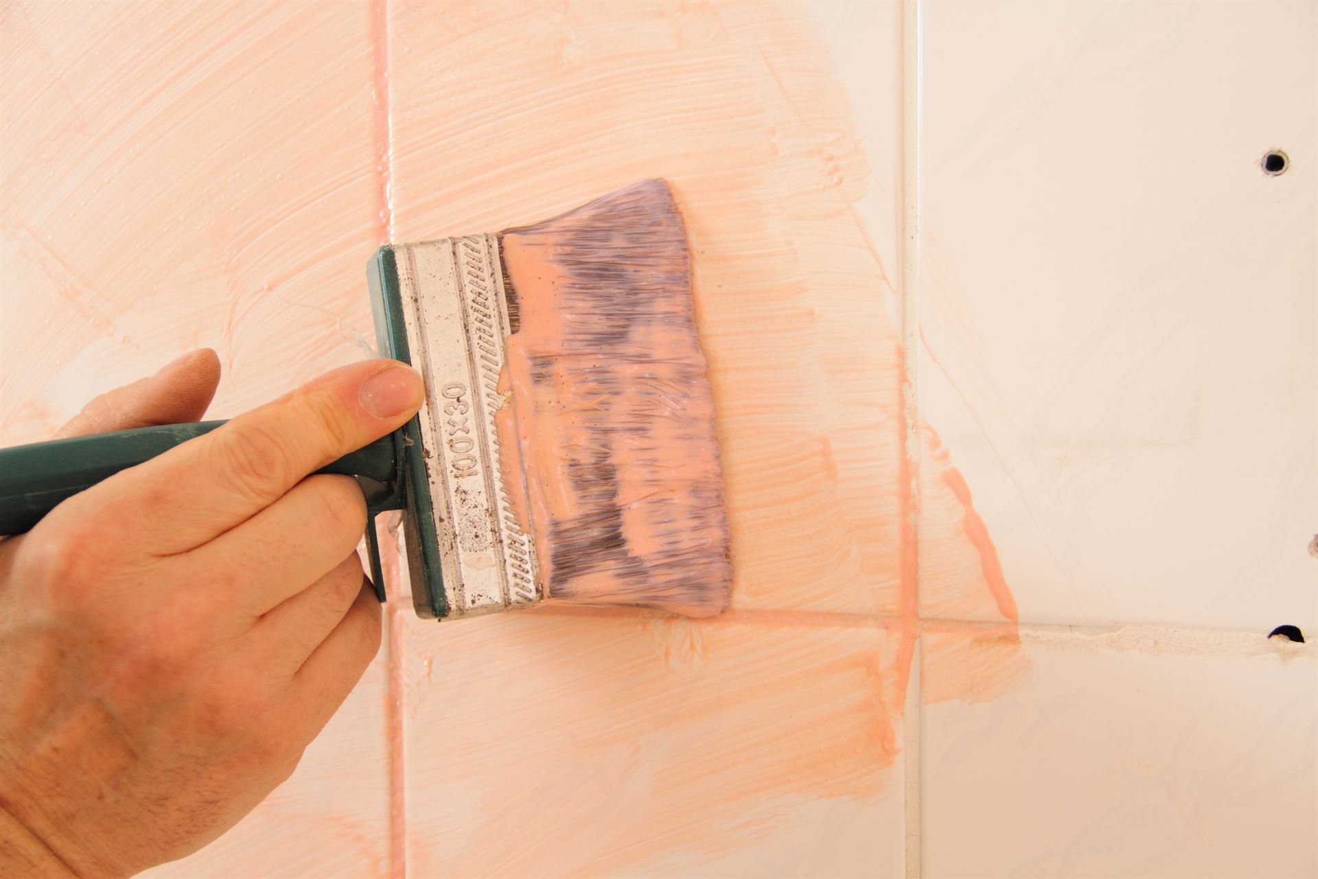 peinture de carrelagefaïence